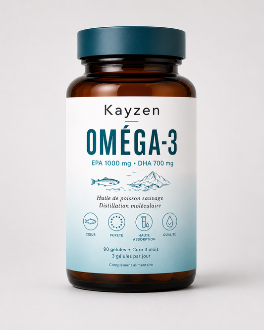 Kayzen oméga 3 -  soutien du système cardio-vasculaire, et tension artérielle'