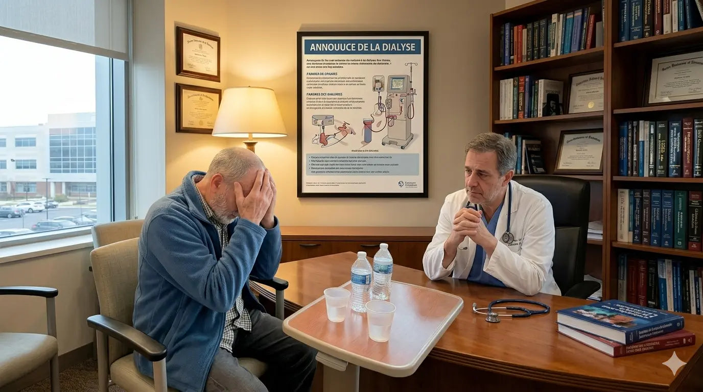 Patient en consultation médicale